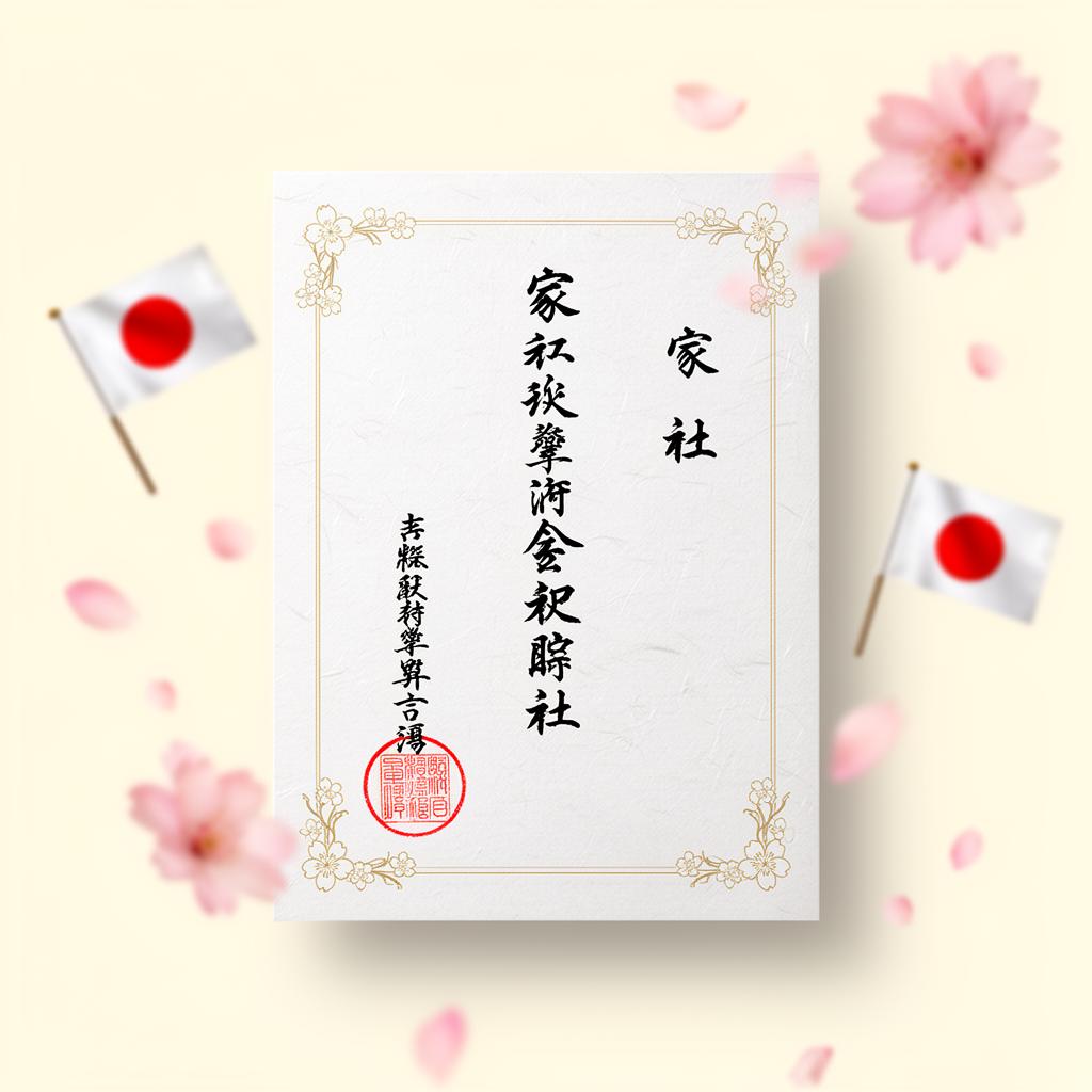 Japanese certified translation with signed Certificate of Translation Accuracy