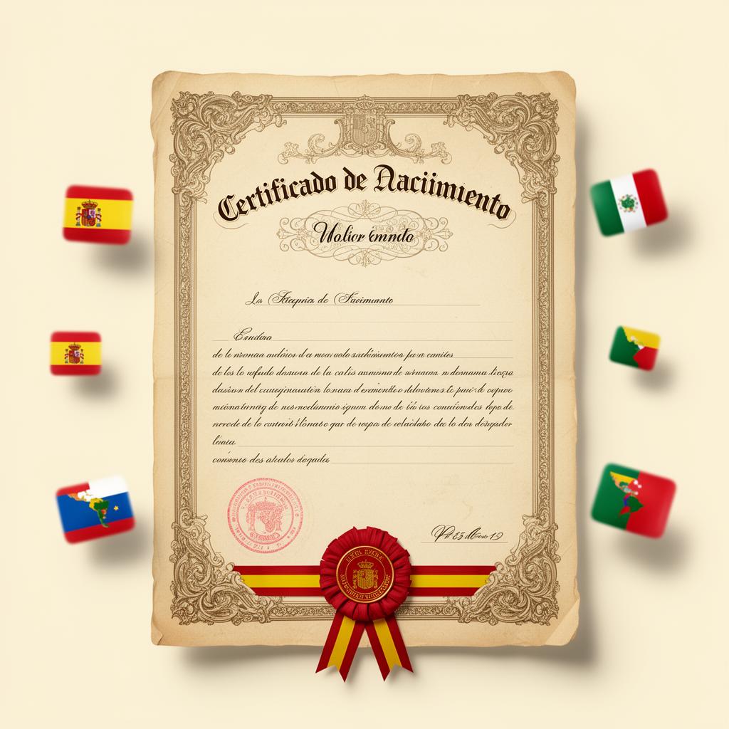 Spanish certified translation with signed Certificate of Translation Accuracy