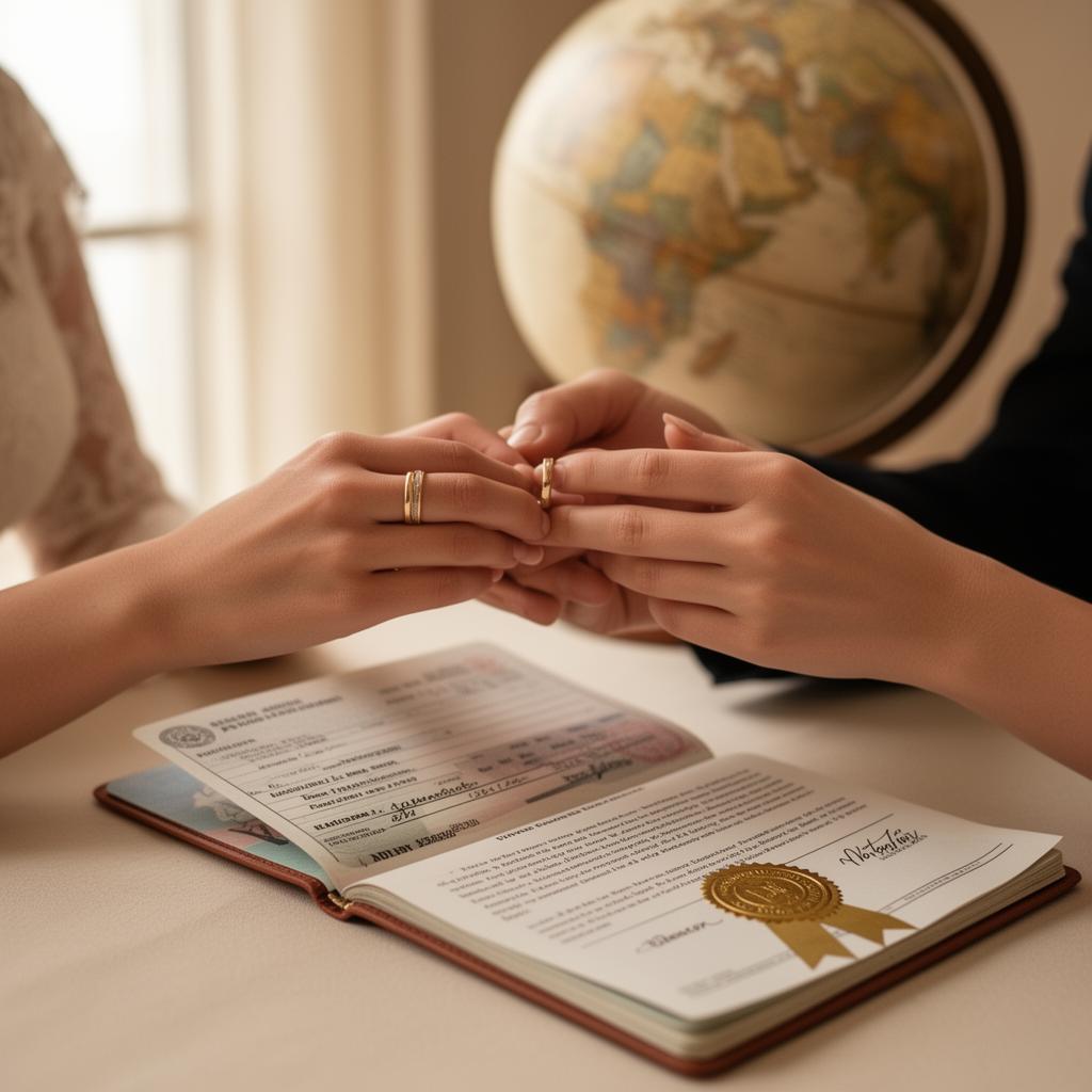 Single Status Affidavit with notary seal and Pennsylvania apostille certificate